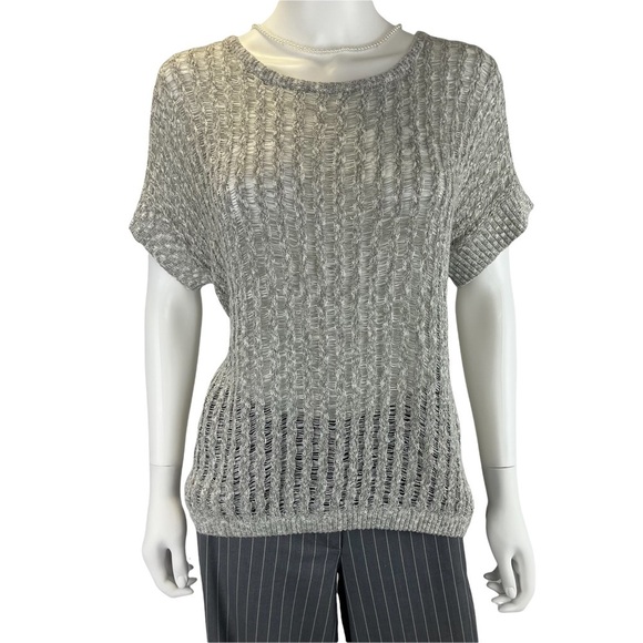 XXI Women’s‎ Short Sleeves Knitted Blouse Sweater - Size: Medium (A10002) - Picture 1 of 6